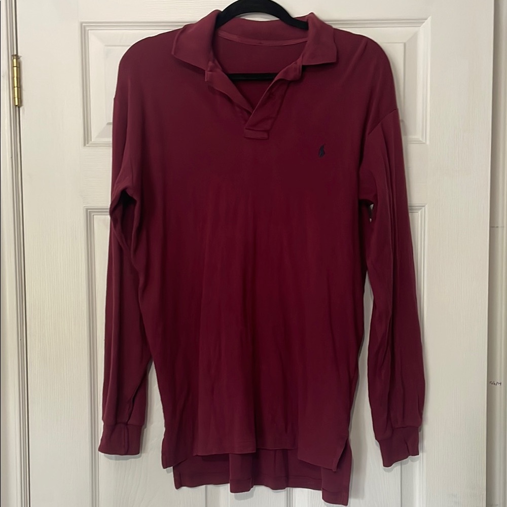 Ralph Lauren Red Polo Shirt Casual Knit